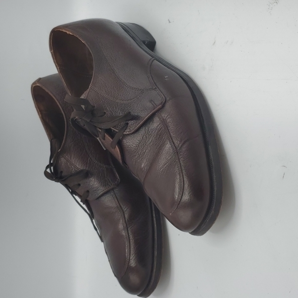 Florsheim Men's Blucher Brown Leather Oxford‎ Shoes 10D